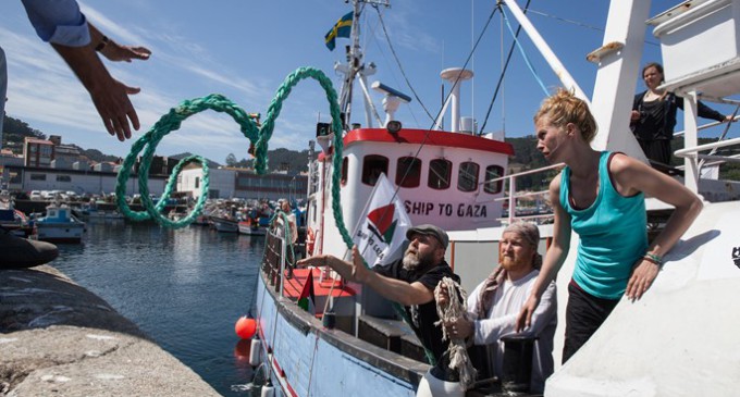 La Flotilla de la Libertad parte de nuevo hacia Palestina