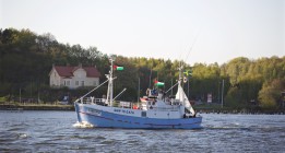 La mala mar retrasa la llegada a Motril del ‘Marianne’, que partirá hacia Palermo