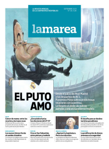 Portada de la revista La Marea nº30 | EL PUTO AMO