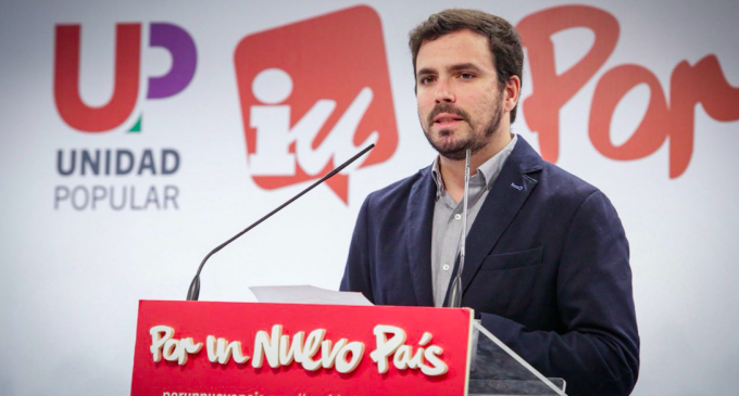 Garzón: “La izquierda tiene que repensar y reflexionar sobre su espacio político”