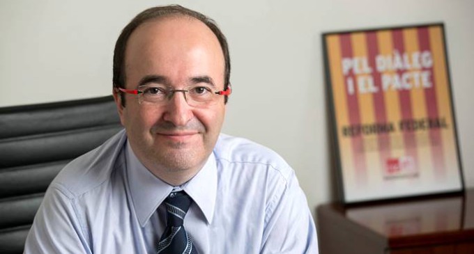 La línea roja del PSOE para el pacto con Podemos era defendida por el PSC