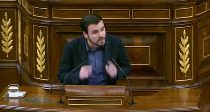 Discurso íntegro de Alberto Garzón en el Congreso