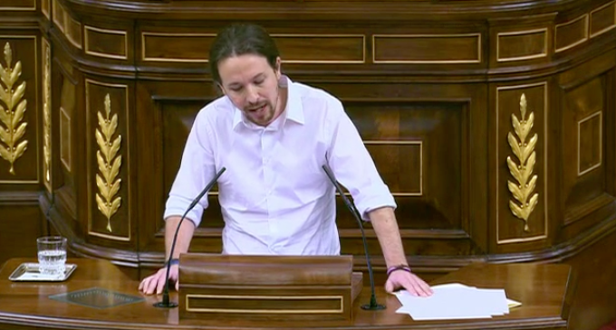 Discurso íntegro de Pablo Iglesias en el Congreso