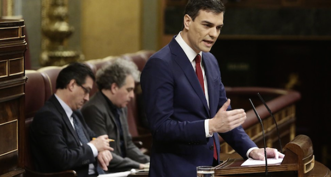 Pedro Sánchez fracasa y la izquierda le da la espalda