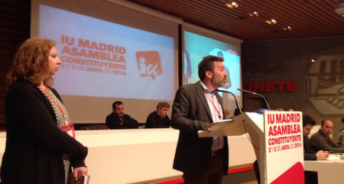 Mauricio Valiente y Chus Alonso, elegidos portavoces de IU en Madrid