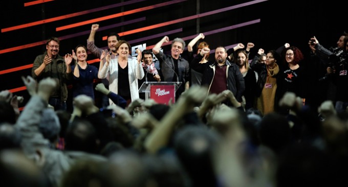 Medio año de confluencia catalana, un referente de éxito para Podemos e IU