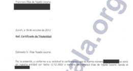 El exembajador español en Iraq mantuvo cuentas opacas en Suiza y EEUU al menos hasta 2012