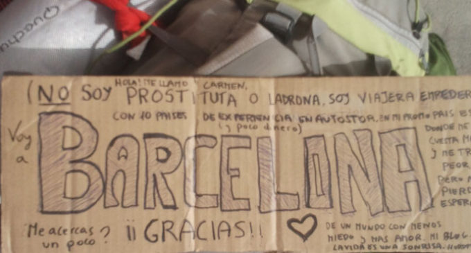 “Hago autostop. No soy prostituta ni ladrona”