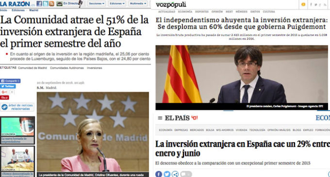 Inversiones extranjeras: un caso ejemplar de sesgo informativo