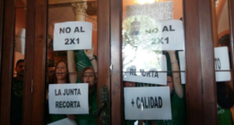 La lucha de los interinos en Andalucía: “Estamos en la calle por ahorrarse unos maestros por colegio”