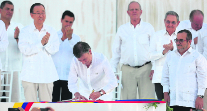 La república colombiana del Sagrado Corazón