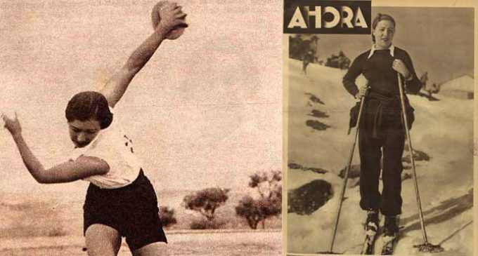 Un libro devolverá a la historia los logros de Margot Moles, la atleta republicana