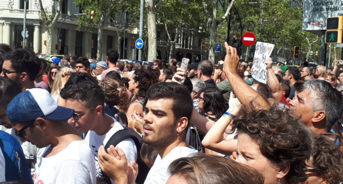Barcelona grita: “No tenemos miedo”