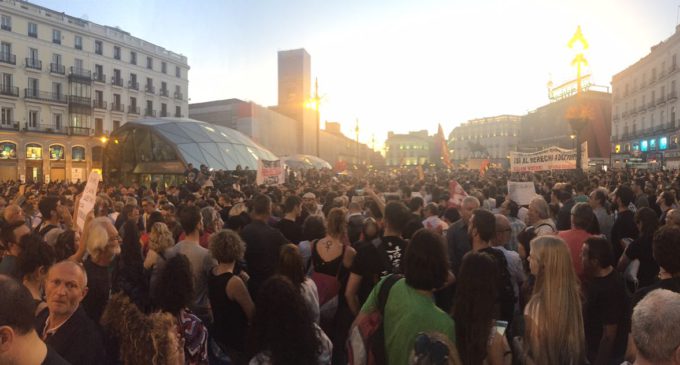Protestas en toda España contra las detenciones por el 1-0 en Cataluña