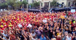 Seguimiento masivo del paro general en Cataluña