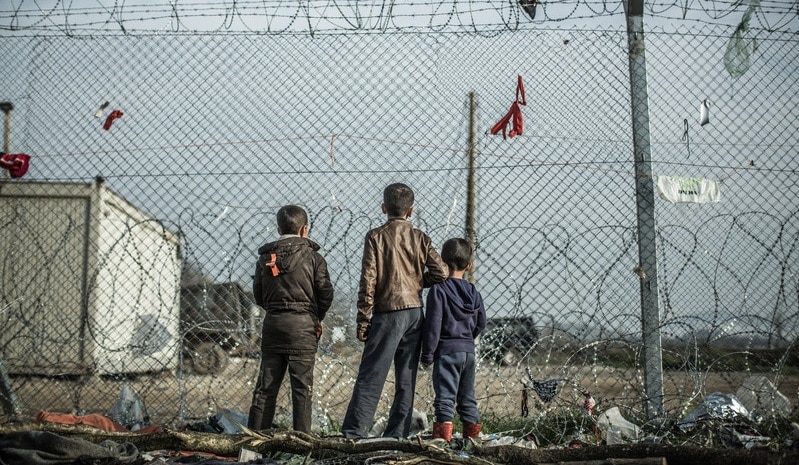 Campo de refugiados de Idomeni (Grecia). Foto: Pablo Tosco/Oxfam Intermón.