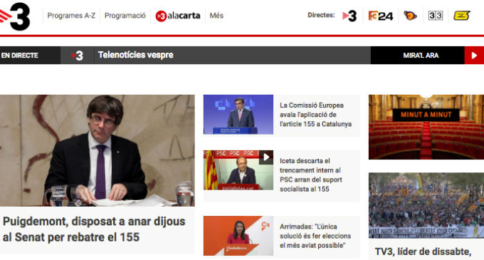 Rajoy, la mentira y TV3