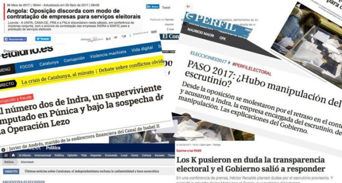 El gran negocio electoral de Indra