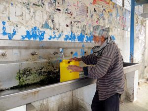 Palestina se enfrenta a amenazas severas como consecuencia del cambio climático. La ocupación israelí hace a la población más vulnerable, en especial a las restricciones de agua. (Foto: Muhammad Sabah/B’Tselem/ CC-BY-4.0)
