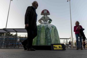 Manifestación feminista contra la cultura de la violación