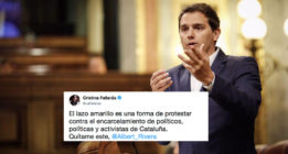 #RiveraQuítameEste: la respuesta a la retirada de lazos por parte de Ciudadanos