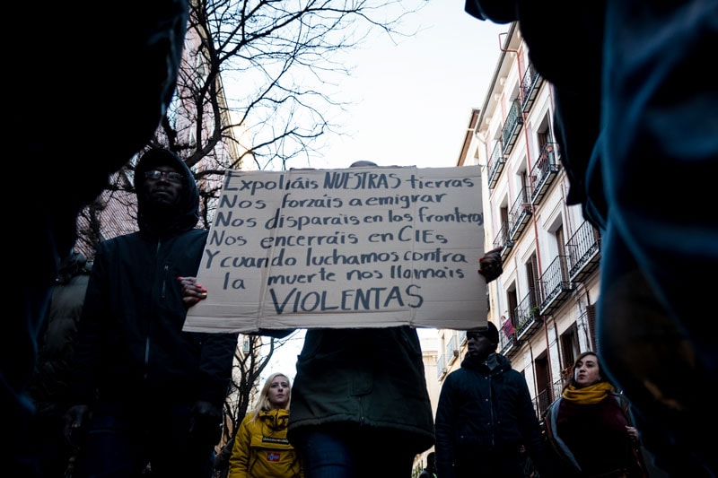 inmigración, lavapies, vidas manteros, negras