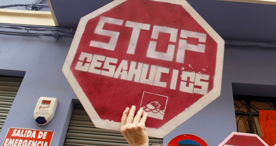 Stop Desahucios en Patraix - Plataforma Afectados por la Hipoteca Valencia. ANTONIO MARÍN SEGOVIA / Licencia CC BY-NC-ND 2.0