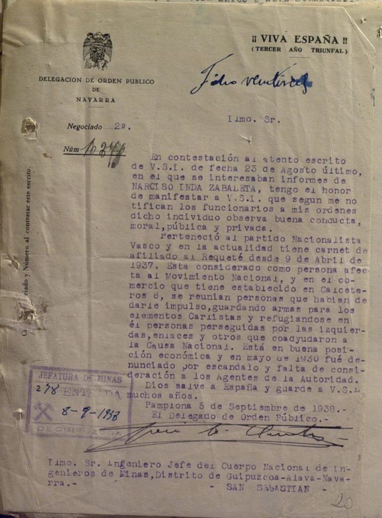 Documento del caso Inda.