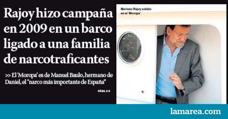 El PP y el narcotráfico más allá de Marcial Dorado: de los amigos de Fraga  al indulto de Aznar y el barco de Rajoy | lamarea.com