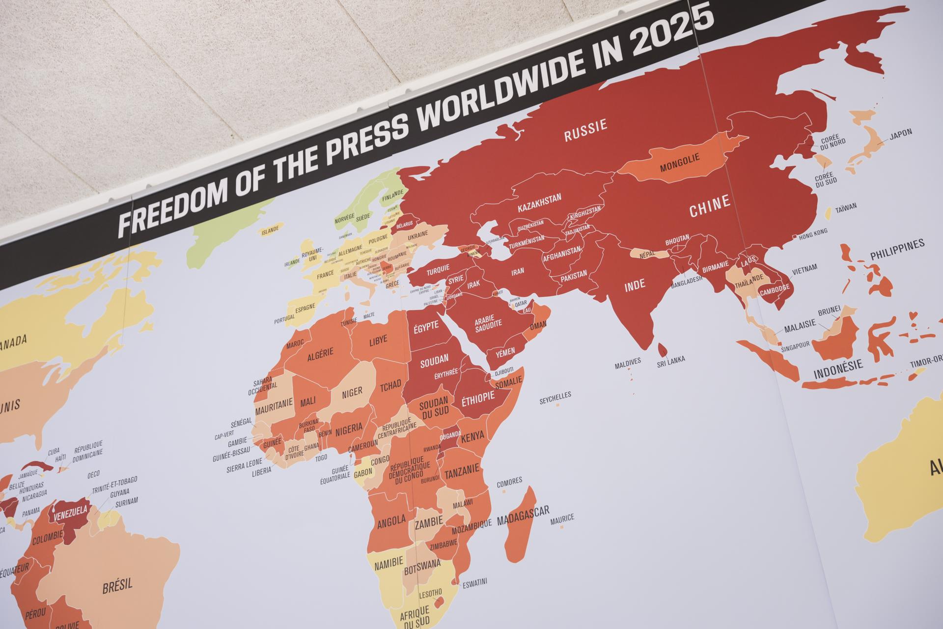 La libertad de prensa mundial, en su peor momento