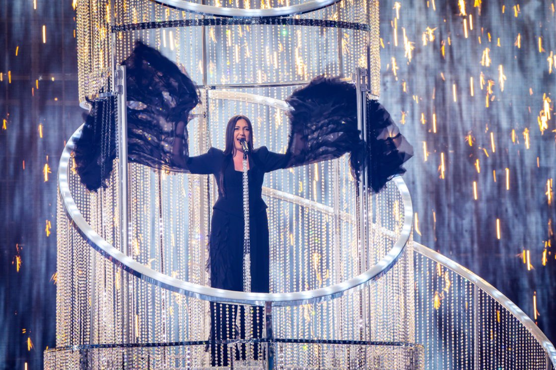 La representante de Israel en Eurovisión, Yuval Raphael, quedó en segundo puesto gracias al televoto.